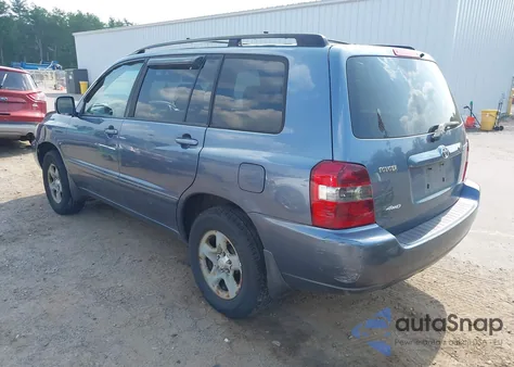 2006 Toyota Highlander from USA, damaged, VIN JTEHD21A760045144
